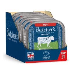 Butcher's Beef & Veg pm£1.00 - 150g, case of 12