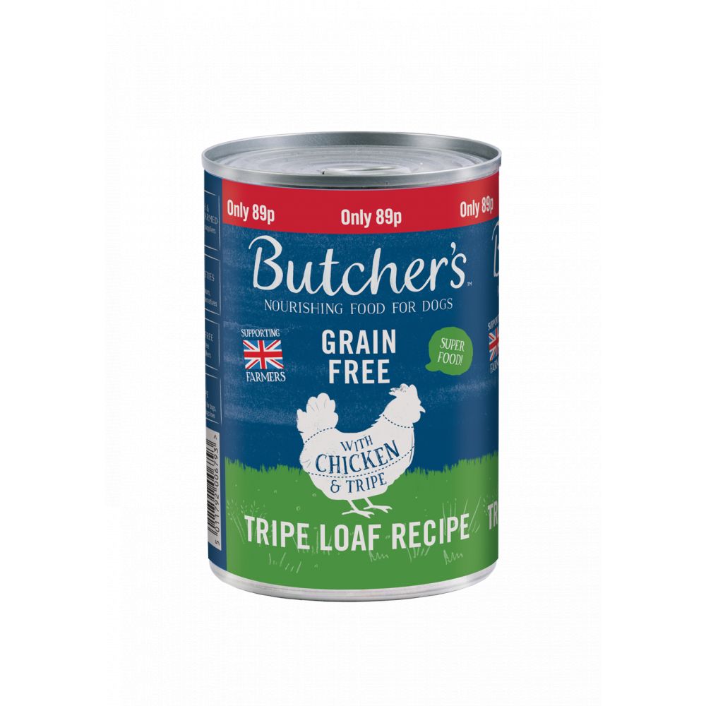 Butchers Chicken & Tripe 89p PMP - 400g, case of 12
