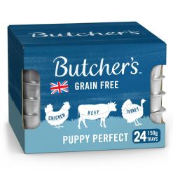 Butchers Puppy Perfect Foil Tray 24x150g - 150g