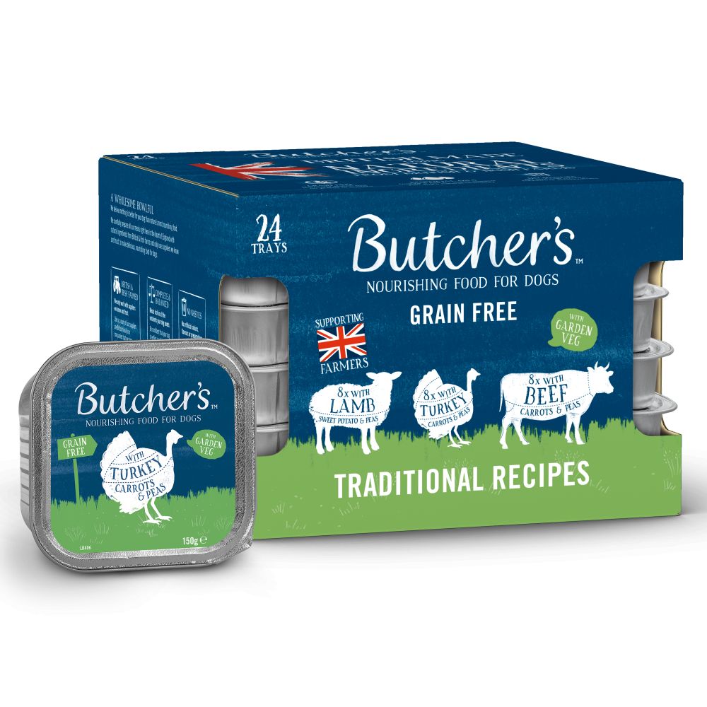 Butcher's Tradional Recipe 24pk - 150g