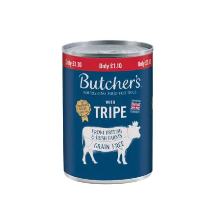 Butchers Tripe Mix £1.10 - 400g, case of 12