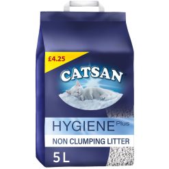 CATSAN Hygiene Cat Litter 5L MPP £4.25 - 5 litres