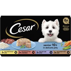 CESAR Senior 10+ in Delicate Jelly 8x150g - 150g