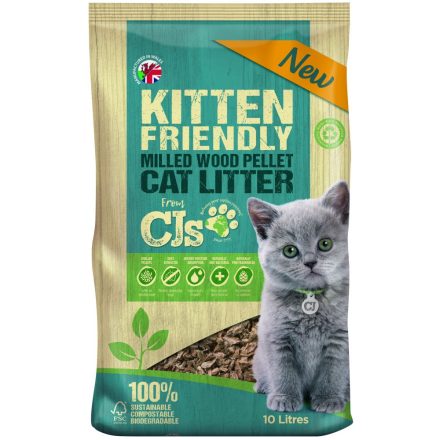 CJ's Kitten Wood Litter - 10 litres