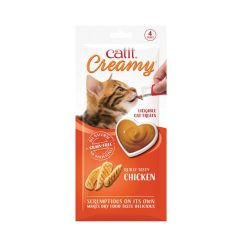 Catit Creamy Chicken Treats 4 Pk - 10g