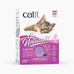 Catit Go Natural Pea Husk Clumping Litter Lavender - 5.6kg