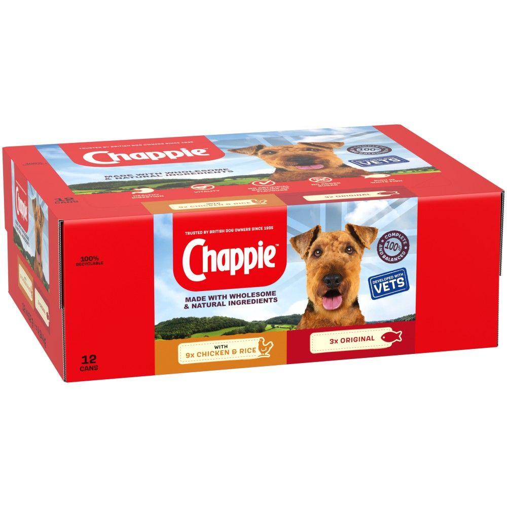 Chappie Favourites 12pk - 412g