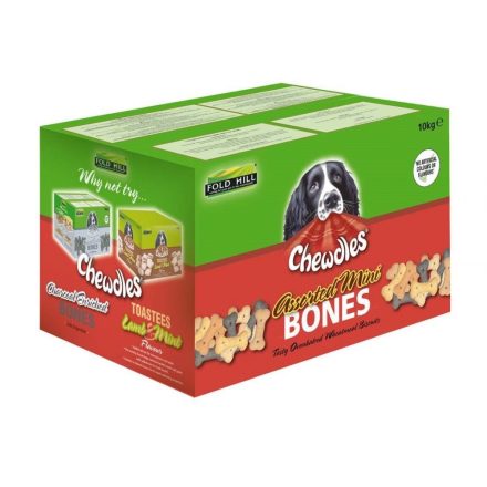 Chewdles Assorted Mini Bones - 10kg