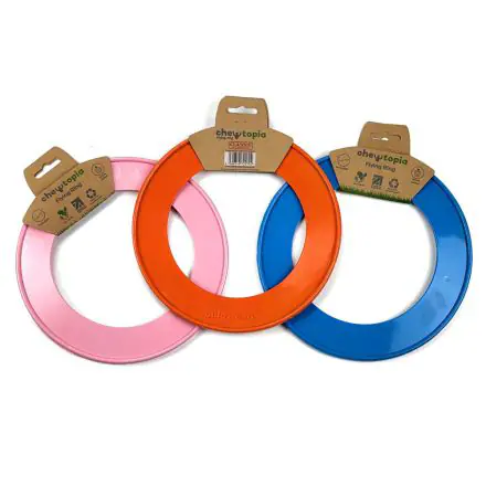 Chewtopia Eco Flying Ring Assorted - 21.5cm