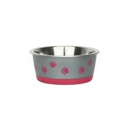 Classic Hybrid Stainless Steel Dish Pink Various Sizes