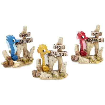 Classic No Fishing Seahorse - 9.5cm