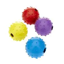 Classic Pimple Ball/Bell Small Assorted. - 2 inches