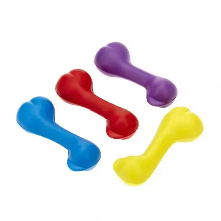 Classic Rubber Bone Small - 5.75 inches