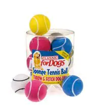 Classic Sponge Rubber Tennis Ball - 200mm, case of 12