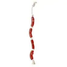 Classic Vinyl Sausage Rope Toy - 32 inches