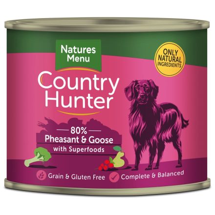 Country Hunter 80% Pheasant & Goose with Superfoods - 600g, case of 6