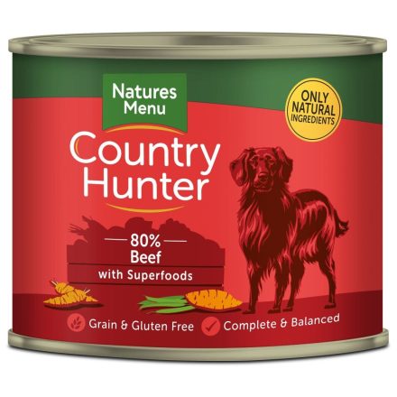 Country Hunter Beef with Superfoods - 600g, case of 6
