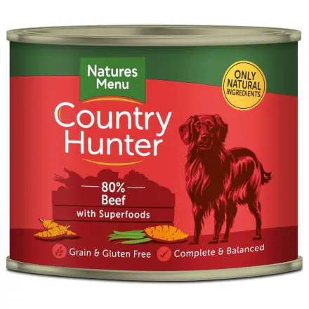 Country Hunter Beef with Superfoods - 600g, case of 6