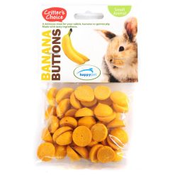 Critters Choice Banana Buttons - 40g