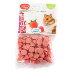 Critter's Choice -  Raspberry & Strawberry Drop - 75g