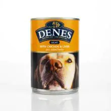 Denes Dog Light Chicken & Liver + Added Herbs - 400g, case of 12