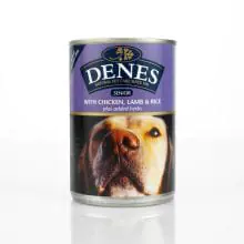 Denes Dog Senior Chicken, Lamb & Rice + Added Herbs - 400g, case of 12