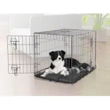 Dogit Wire 2 Door Black Dog Crate - 90584 - Extra Large