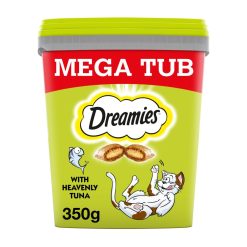 Dreamies Adult 1+ Cat Treats with Tuna Tub 350g - 350g
