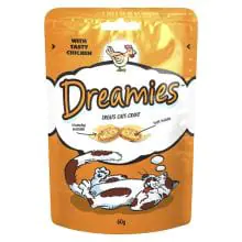 Dreamies Cat Treats with Chicken - 60g, case of 8