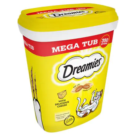 Dreamies Cheese Mega Tub - 350g