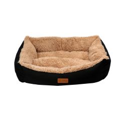 Dubex Jellybean Dog Bed Black & Camel - Large