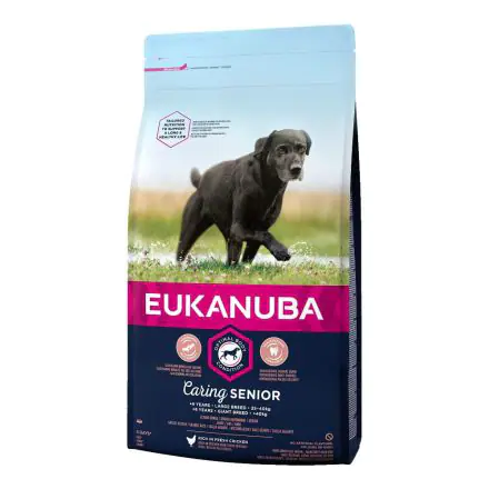 EUKANUBA Caring Senior Large Breed Rich In Fresh Chicken - 12kg