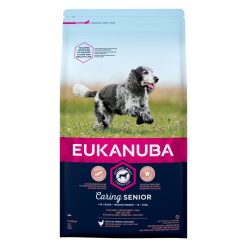 EUKANUBA Caring Senior Medium Breed Rich In Fresh Chicken - 12kg