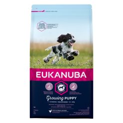 EUKANUBA Growing Puppy Medium Breed rich in fresh chicken 12kg - 12kg