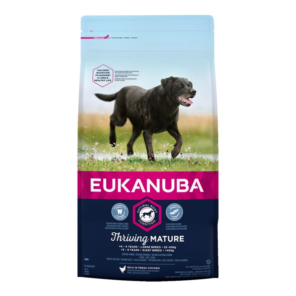 Buy EUKANUBA Thriving Mature Large Breed rich in fresh chicken