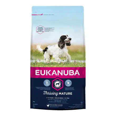 EUKANUBA Thriving Mature Medium Breed rich in fresh chicken 12kg - 12kg