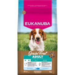 Eukanuba Adult Dog Small Breed Grain Free Fish - 3kg