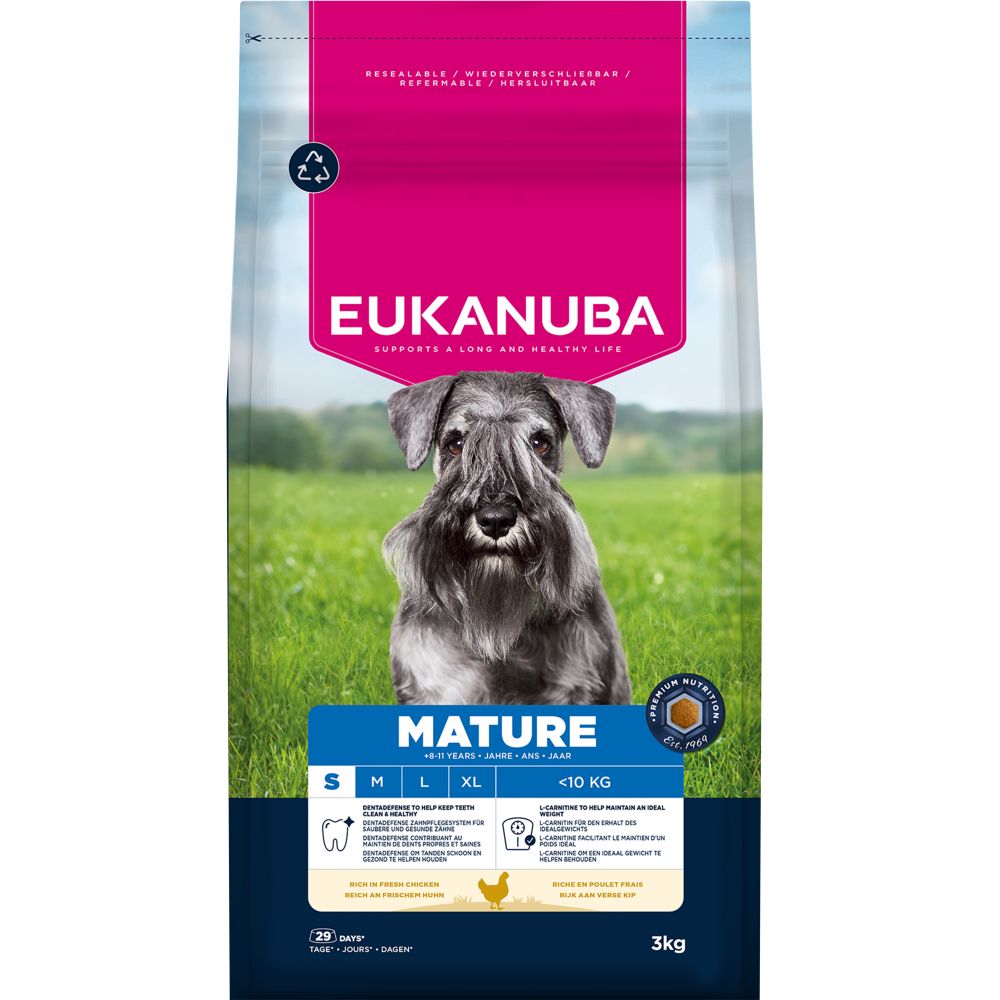 Eukanuba Mature Dog Small Breed Chicken - 3kg