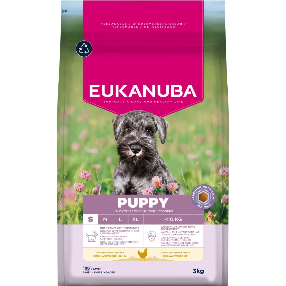 Eukanuba Puppy Small Breed Chicken - 3kg