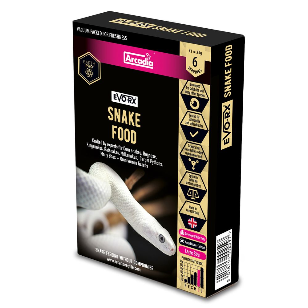 Evrox Snake Food Large - 6 pack