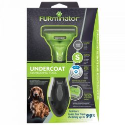 FURminator Undercoat deShedding Tool for Small Long Hair Dog - Small