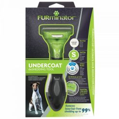 FURminator Undercoat deShedding Tool for Small Short Hair Dog - Small