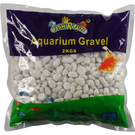 Fish 'R' Fun Aquarium Gravel White - 2kg