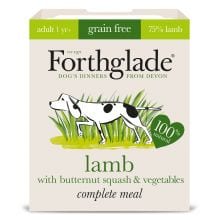Forthglade Complete Grain free Adult Lamb & Veg - 395g, case of 18