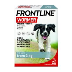 Frontline Wormer Dog - 2tabs
