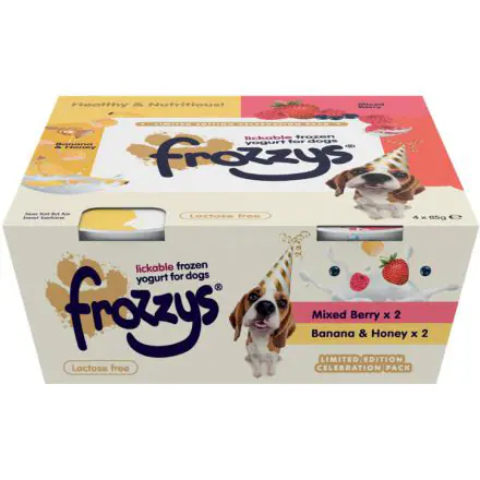 Frozzys Limited Edition Celebration 4pk - 85g