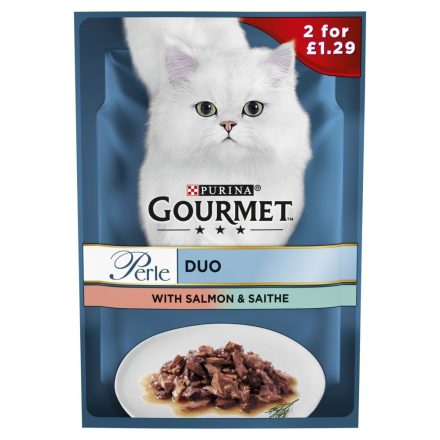 G/met Perle Salm 2/£1.29 - 85g, case of 26