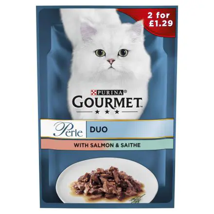 G/met Perle Salm 2/£1.29 - 85g, case of 26