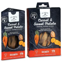 Go Native Dental Carrot & Sweet Potato - 6stks