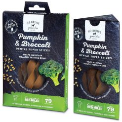 Go Native Dental Pumpkin & Broccoli - 6stks